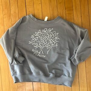 GUC Rylee + Cru Wildflower Sweatshirt (12-18 months)